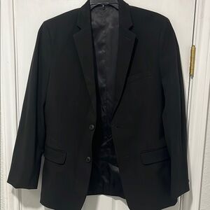 Chaps boys 16 Husky black blazer lined